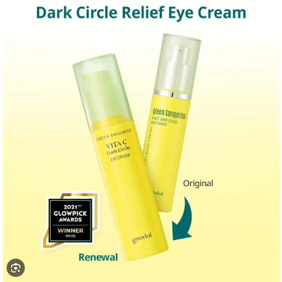 Kem dưỡng mắt Goodal Green Tangerine Vita C Dark Circle Eye Cream 30ml