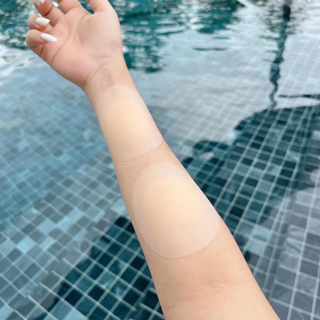 Miếng dán ngực silicon tự thân Vanvene tàng hình không keo dính AD468 chống nước dán chắc chắn