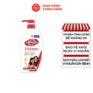 Sữa tắm Lifebuoy công thức Vitamin+ bảo vệ vượt trội 10 (850G)