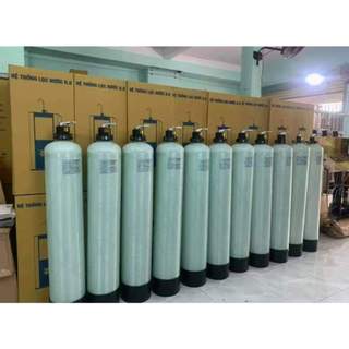 Vỏ cột lọc Composite 1054 kèm van 3 ngã dùng lọc nước nhiễm phèn, nhiễm vôi