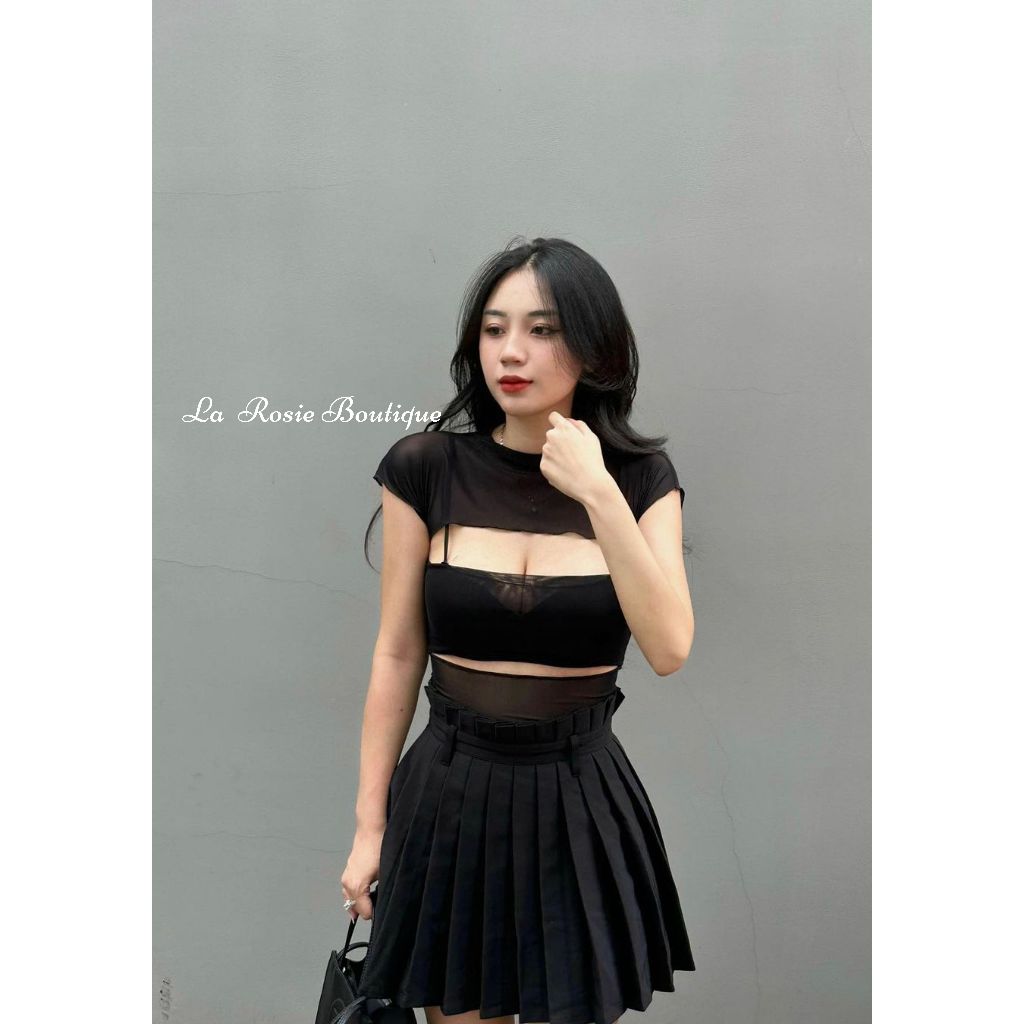 Chân váy xếp ly tennis năng động, cá tính - La Rosie Boutique