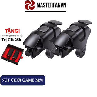Nút Bắn phụ kiện chơi game M50 hỗ trợ AUTO TAP 50 Nhịp/giây Nút chơi game auto tap dành cho game FPS Freefire...