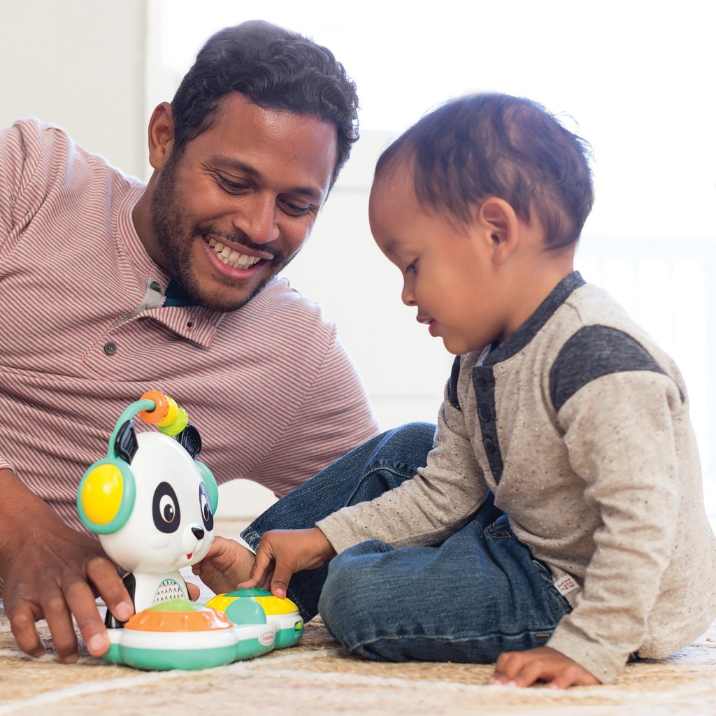 Đồ Chơi Bàn Nhạc DJ INFANTINO Cho Bé Xoay Và Trượt Hình Chú Gấu Trúc