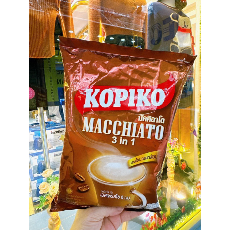 Cà phê Kopiko macchiato Thái