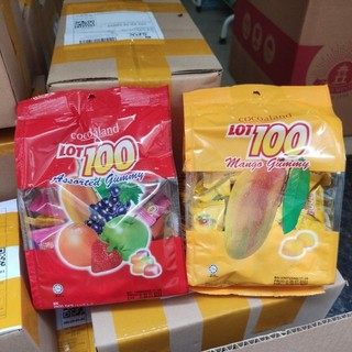 Kẹo Dẻo Vị Trái Cây Lot 100 - Malaysia Gói 320g