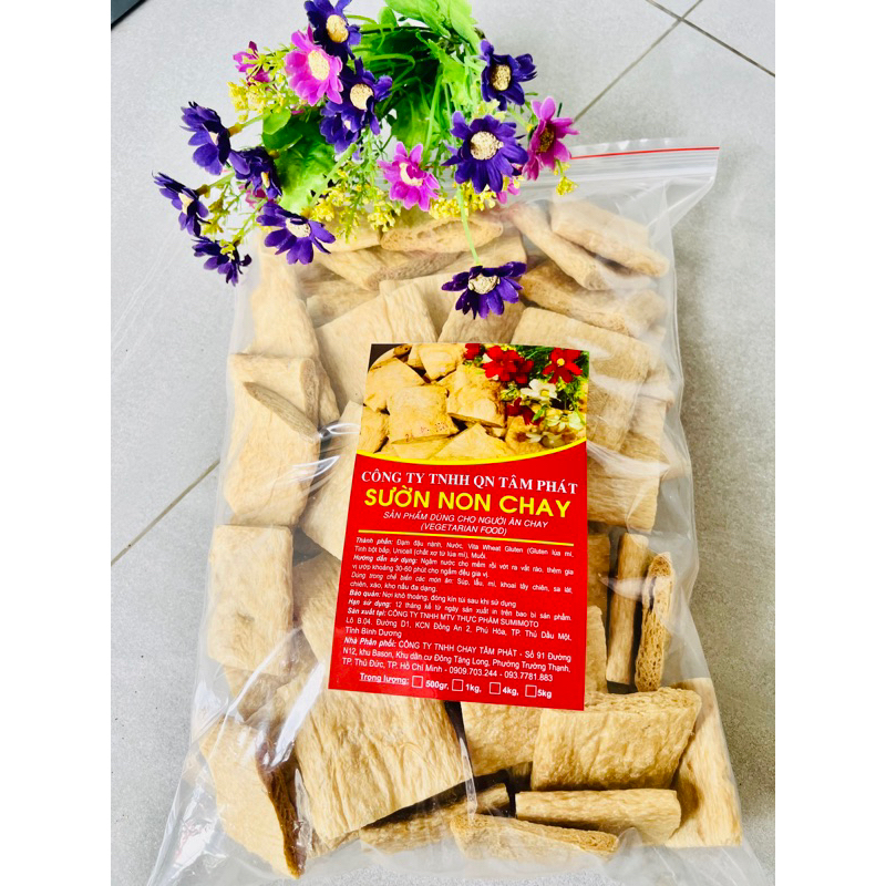 500g SƯỜN CHAY(Loại mỏng)Tâm Phát