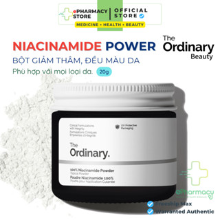  Bột The Ordinary 100% Niacinamide Powder sáng da giảm mụn mờ thâm  20g  