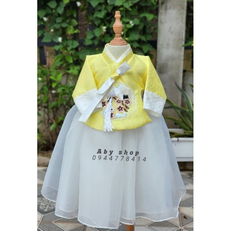 Váy hanbok cho bé