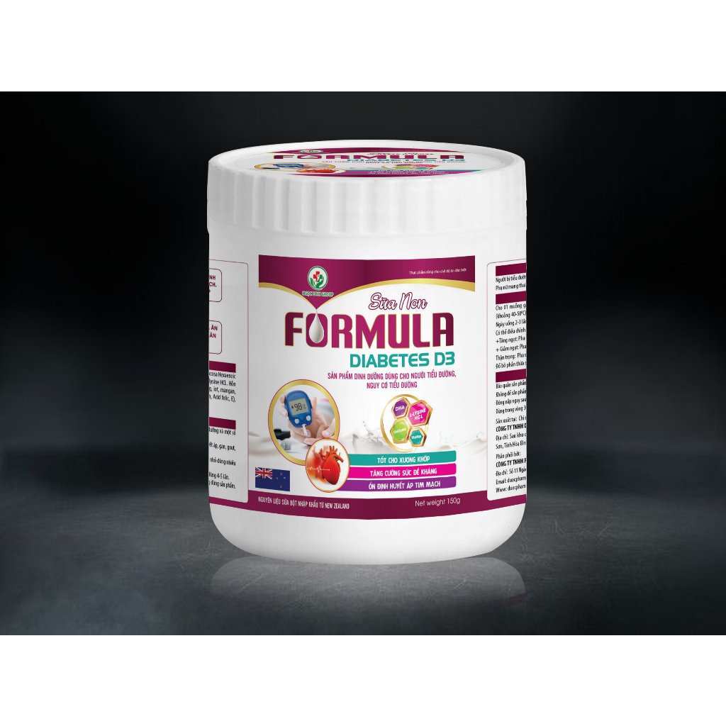 SỮA TIỂU ĐƯỜNG FOMULA 900G