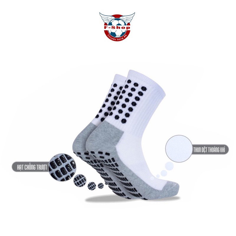 Vớ đá banh tất đá bóng chống trơn chống trượt bóng đá thể thao mai lê sport