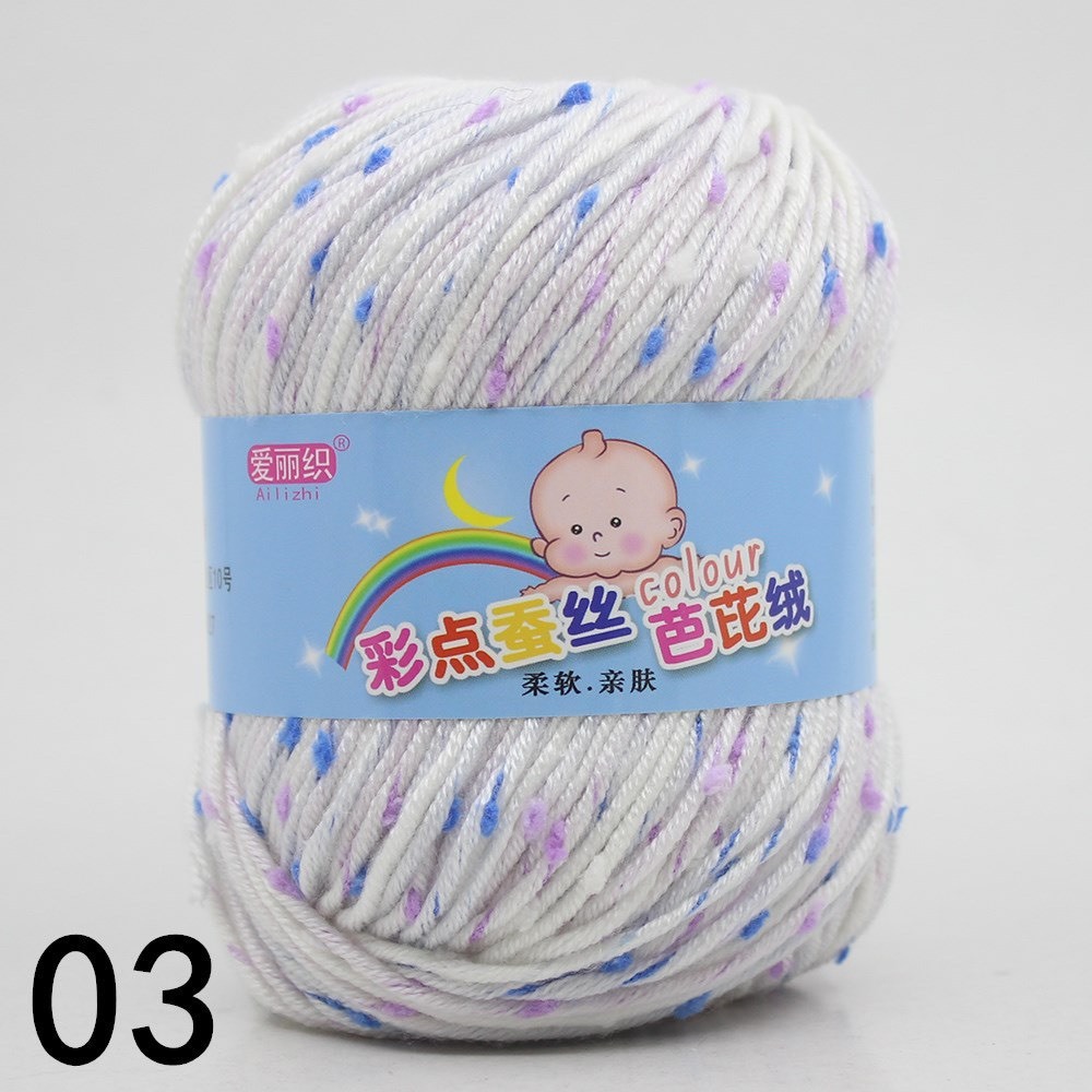 Len Baby Tuyết 50g Nhiều Màu Sắc