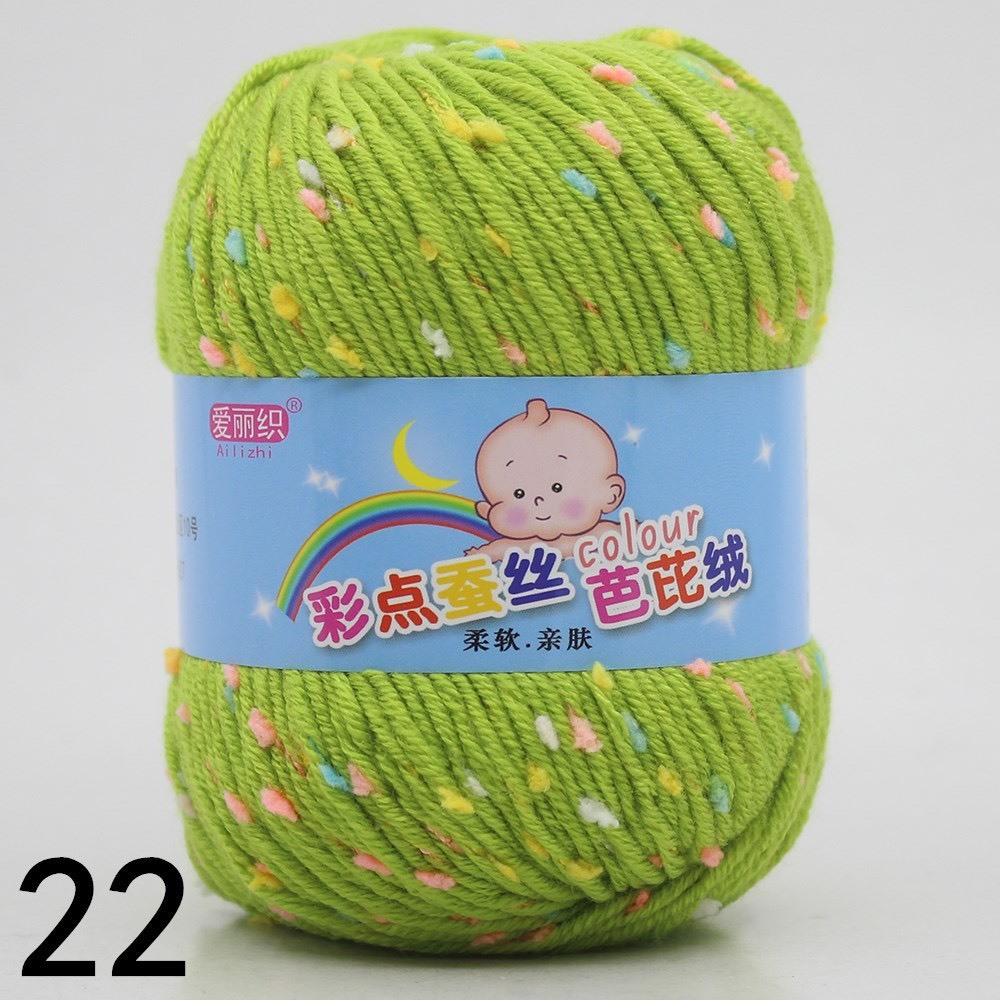 Len Baby Tuyết 50g Nhiều Màu Sắc