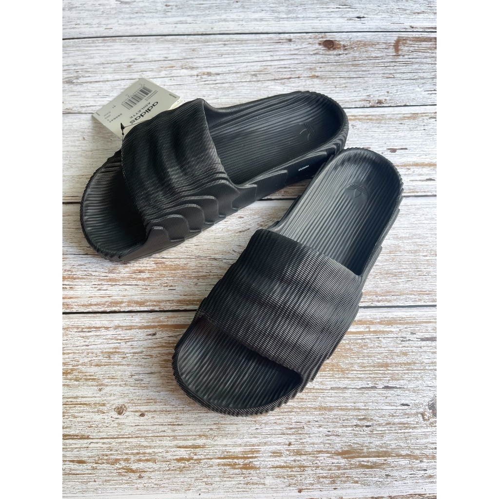 Dép ullzang bánh mì họa tiết hình học đế siêu dày nam nữ 2021