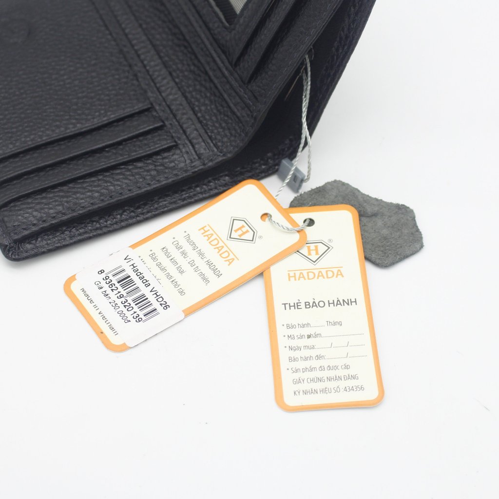Ví nam da bò Hadada VHD26 dáng đứng