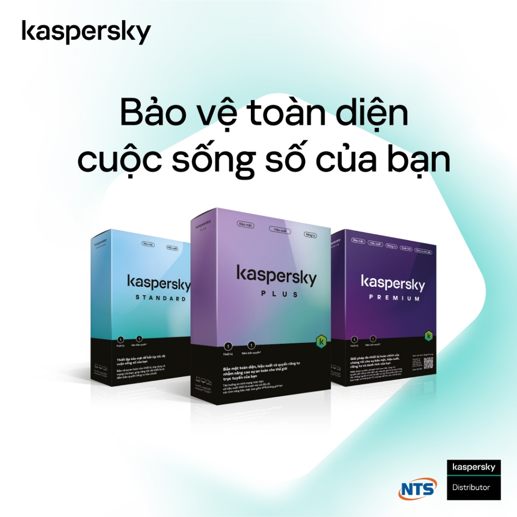 [Mã ICBFRI25 giảm 25K đơn 149K] Phần mềm diệt virus Kaspersky Standard 1 Thiết bị/năm - Hàng chính hãng