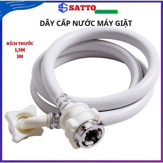 Dây cấp nước máy giặt đa năng loại 1.5m và 3m dùng cho máy giặt cửa ngang, cửa đứng