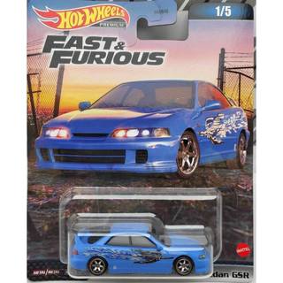 Xe mô hình Hot wheels 2023 Fast & furious Custom Acura integra sedan GSR