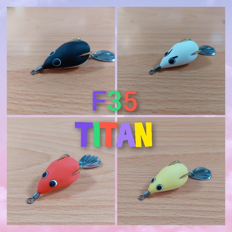 Nhái hơi mùa lũ F35 Lưỡi độ, Lưỡi Titan, siêu nhậy cá