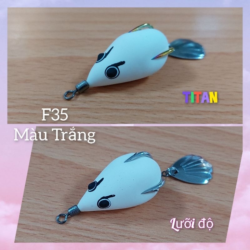 Nhái hơi mùa lũ F35 Lưỡi độ, Lưỡi Titan siêu nhậy cá