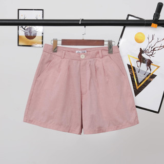 Quần Short Nữ Vải Linen