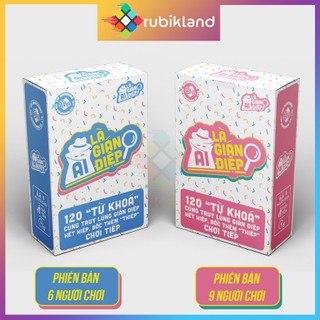 Thẻ bài ai là gián điệp weplay 240 từ khóa keyword boardgame truy lùng spy we play trò chơi nhóm