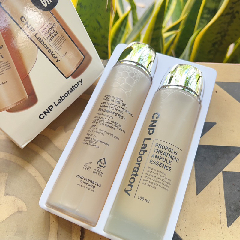 Nước Dưỡng Keo Ong Tinh Chất Nuôi Dưỡng Căng Mịn Da CNP Propolis Treatment Ampule Essence Special Set