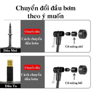 (Chính hãng) Bơm treo khung xe đạp Honor - Bơm mini xe đạp