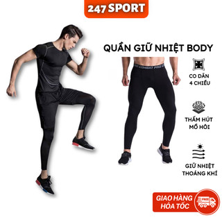  Quần giữ nhiệt nam áo giữ nhiệt nam dài tay tập gym chơi các môn thể thao 