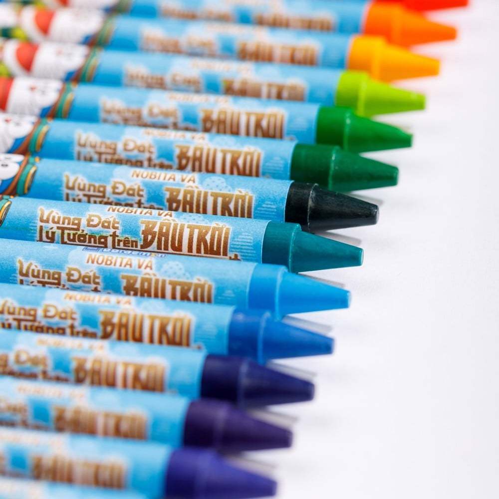 Sáp màu Colokit Doraemon CR-C06/DO, vỏ ngẫu nhiên