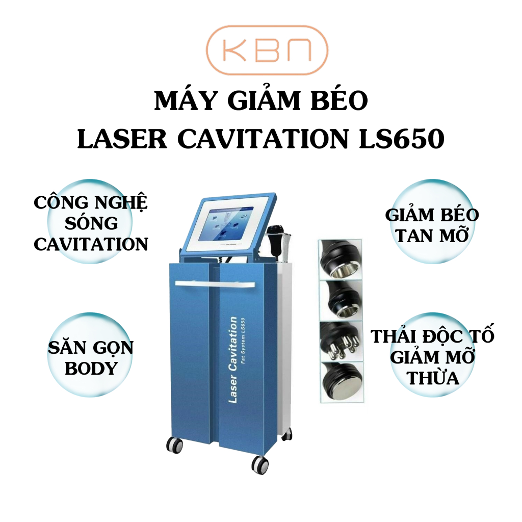 Máy Giảm Béo Thon Gọn Cơ Thể LASER CAVITATION LS650