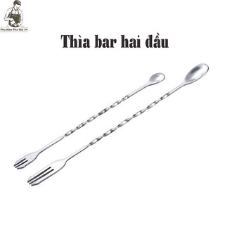 Thìa Bar Pha Chế Hai Đầu Inox - Bar Spoon