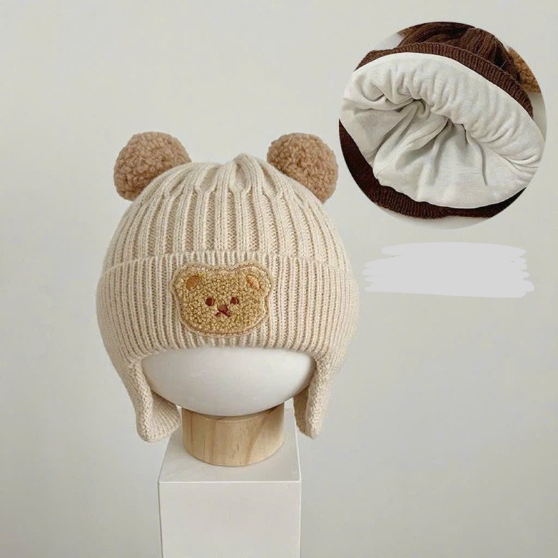 Mũ len CUP TAI mã 3243