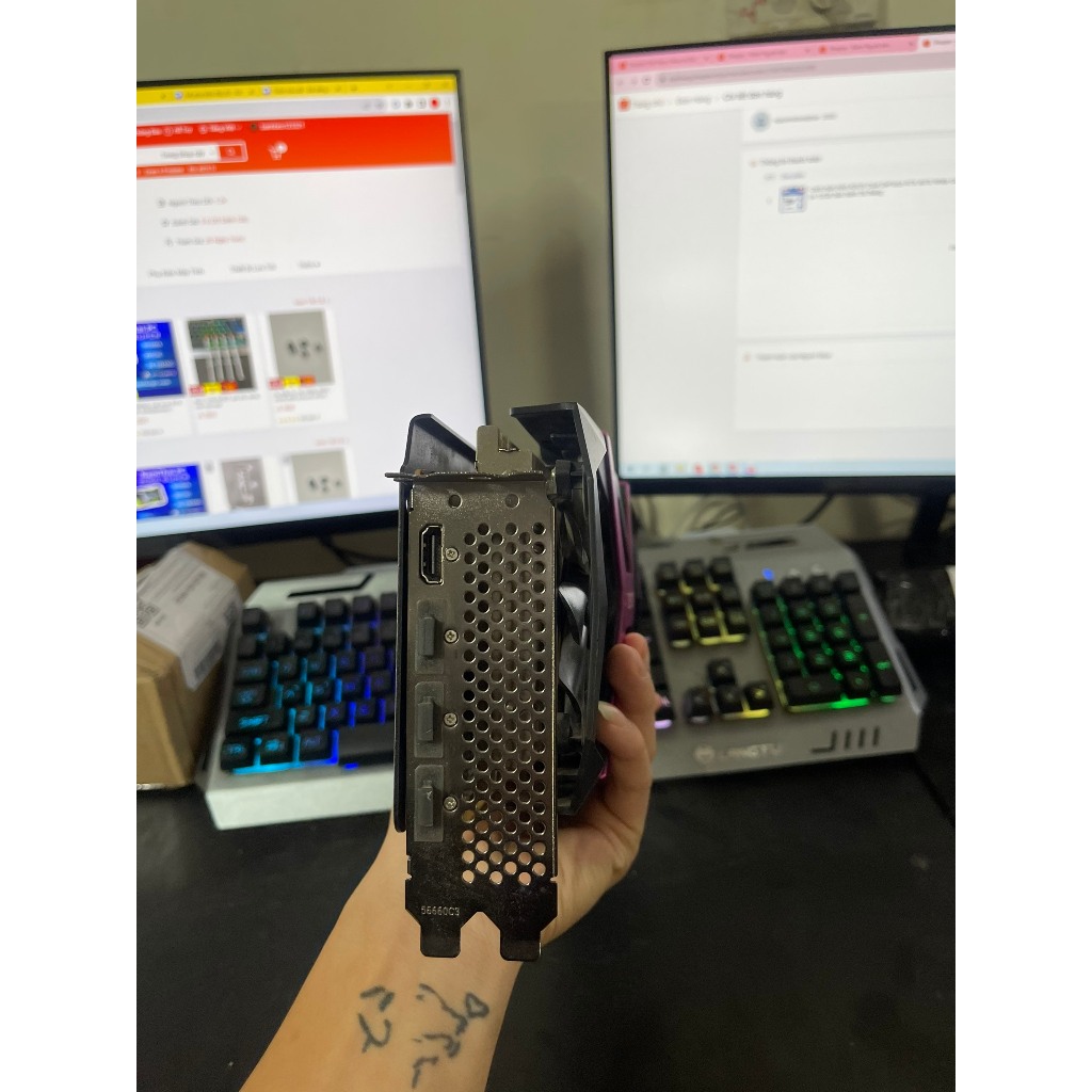 Card màn hình Yeston RX6800-16G D6 PB bảo hành 1 tháng 1 đổi 1 trong 7 ngày