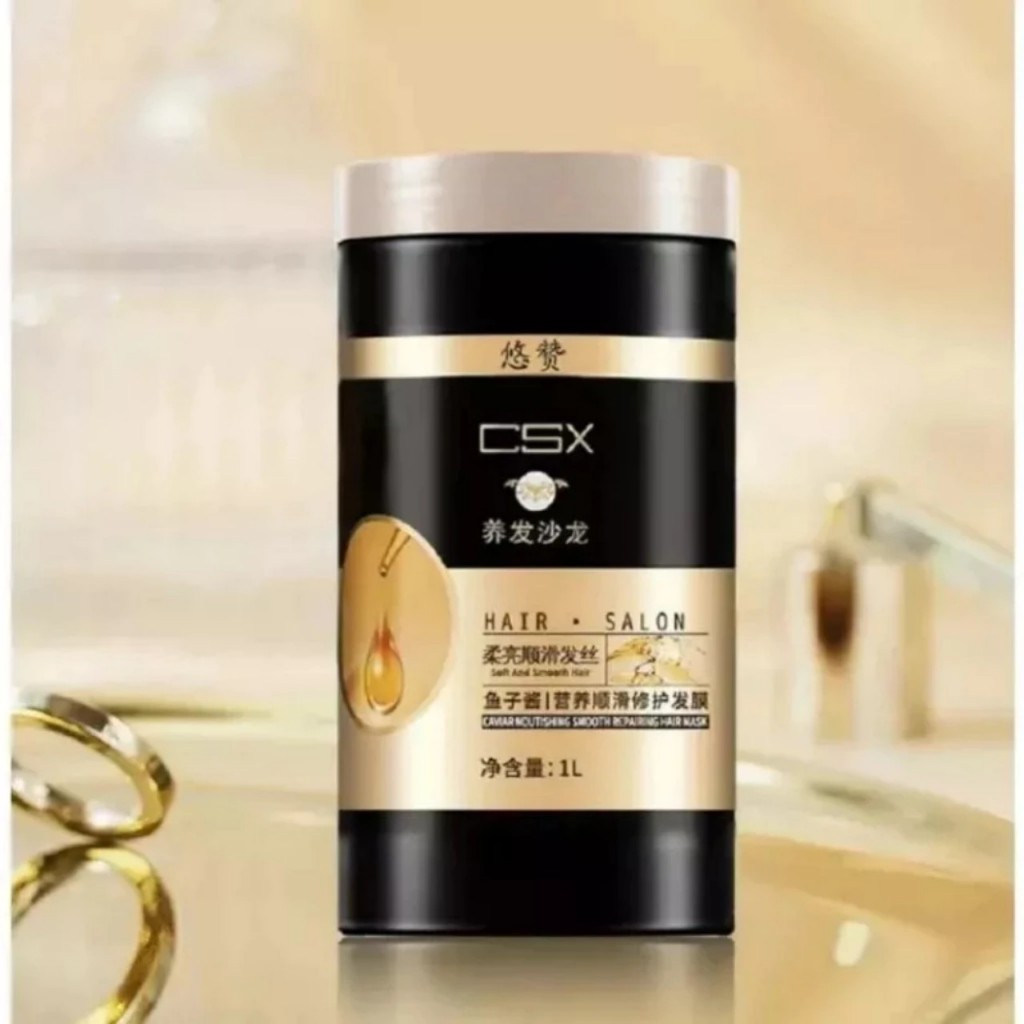 Ủ tóc CSX 1000ml siêu mềm mượt, phục hồi hư tổn, khô xơ, tóc nhuộm nội địa trung