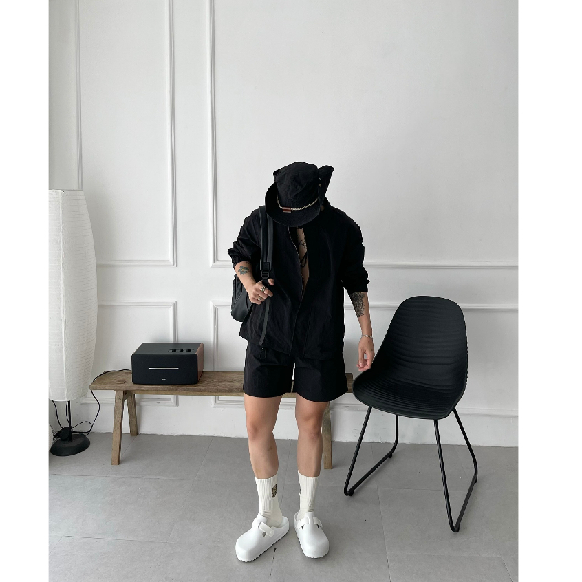 Áo khoác nylon dù basic