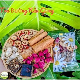 Trà thảo mộc - trà đường nâu gừng