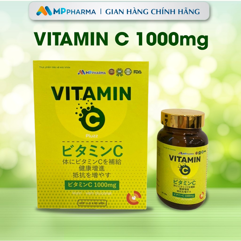 Combo 1 hộp Sâm Ngọc Nữ và 1 hộp Vitamin C hỗ trợ làm sáng da, mờ thâm nám -hộp 60 viên