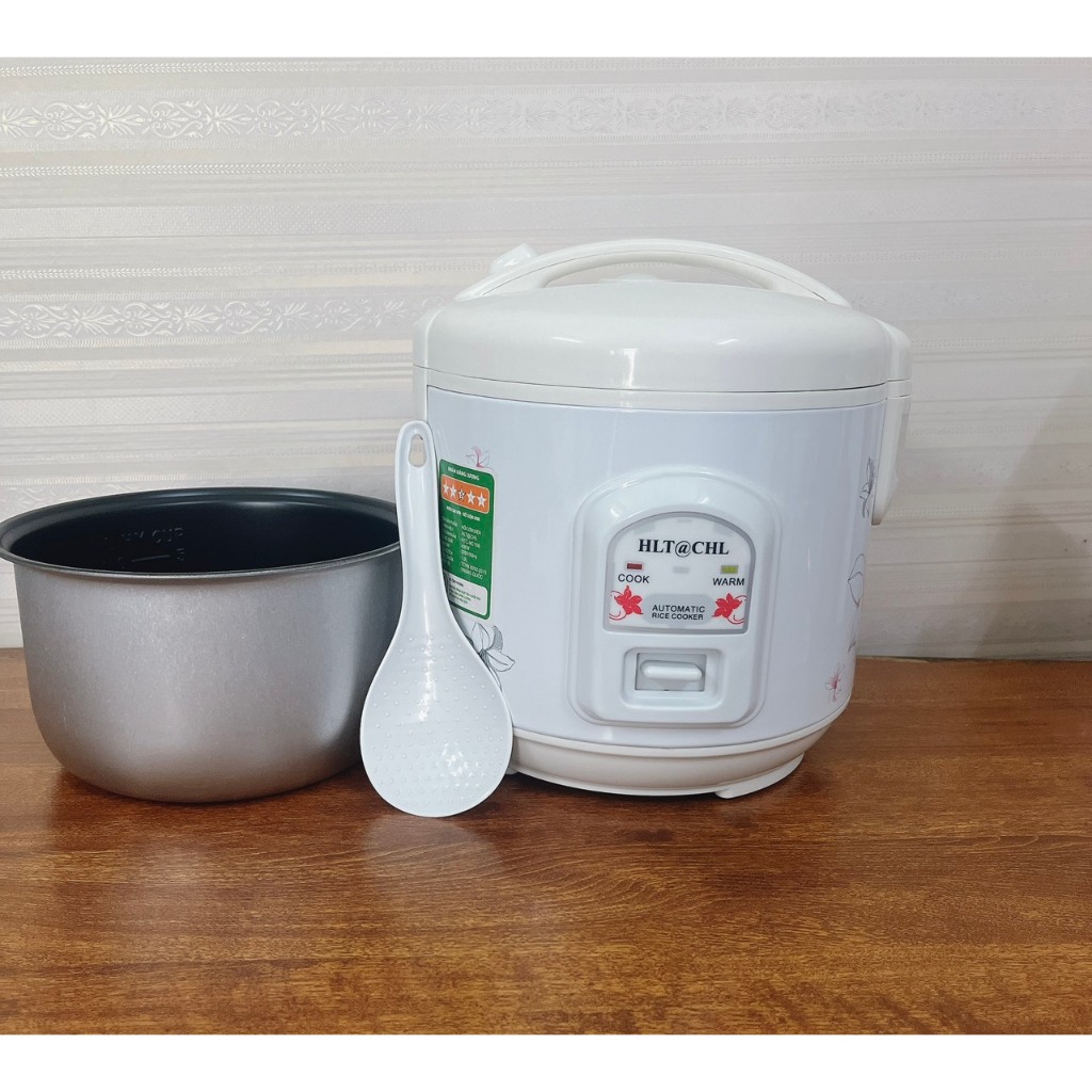 Nồi Cơm Điện Nắp Gài 1 Lít Chống Dính HLT@CHL NC 108 - Công Suất 400W