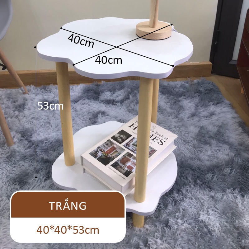Bàn Trà Bàn Cafe Bàn Sofa Hình Dáng Xinh Xắn Phong Cách Hàn Quốc Hiện Đại Sang Trọng Thích Hợp Decor Gian Phòng