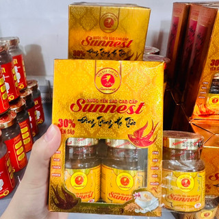 Lốc 5 lọ yến sunnest đông trùng hạ thảo 30% yến