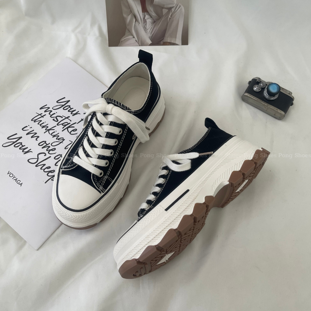 Giày thể thao Pong Shoes đế răng cưa- FULL BOX- Mã 1602