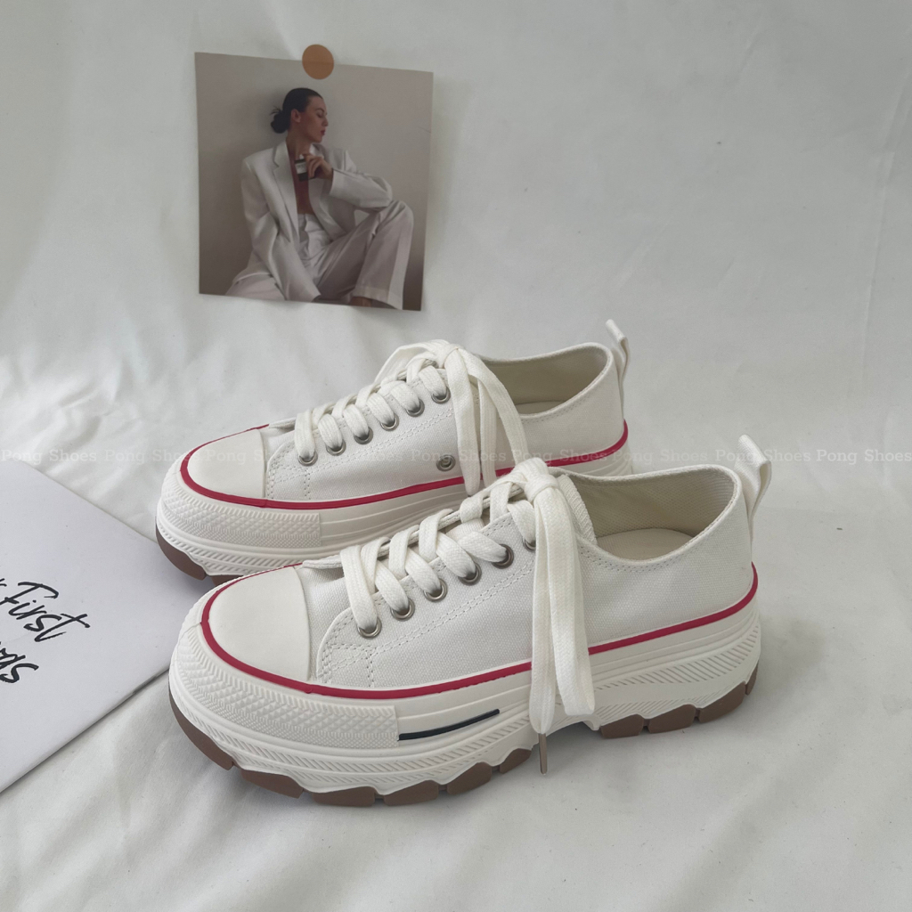 Giày thể thao Pong Shoes đế răng cưa- FULL BOX- Mã 1602