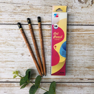 Bút chì gỗ mỹ thuật 5b thiên long gp-024
