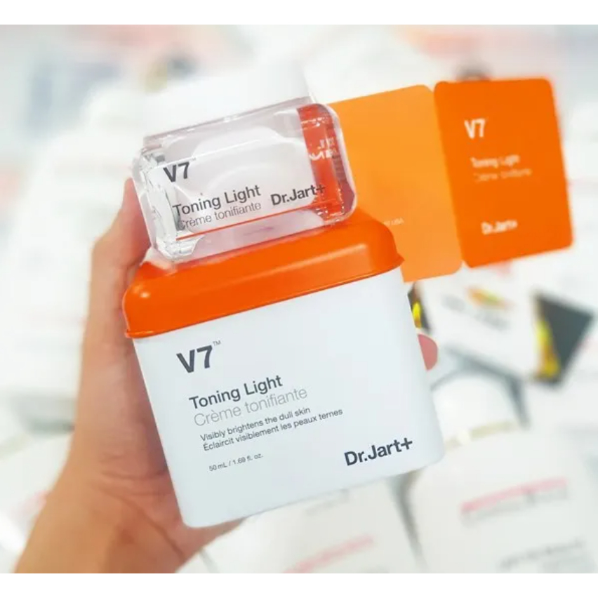 Kem dưỡng trắng da V7 Toning Light Dr Jart 50ml Kem dr.jart+ v7 toning light 50ml giúp làm trắng da,