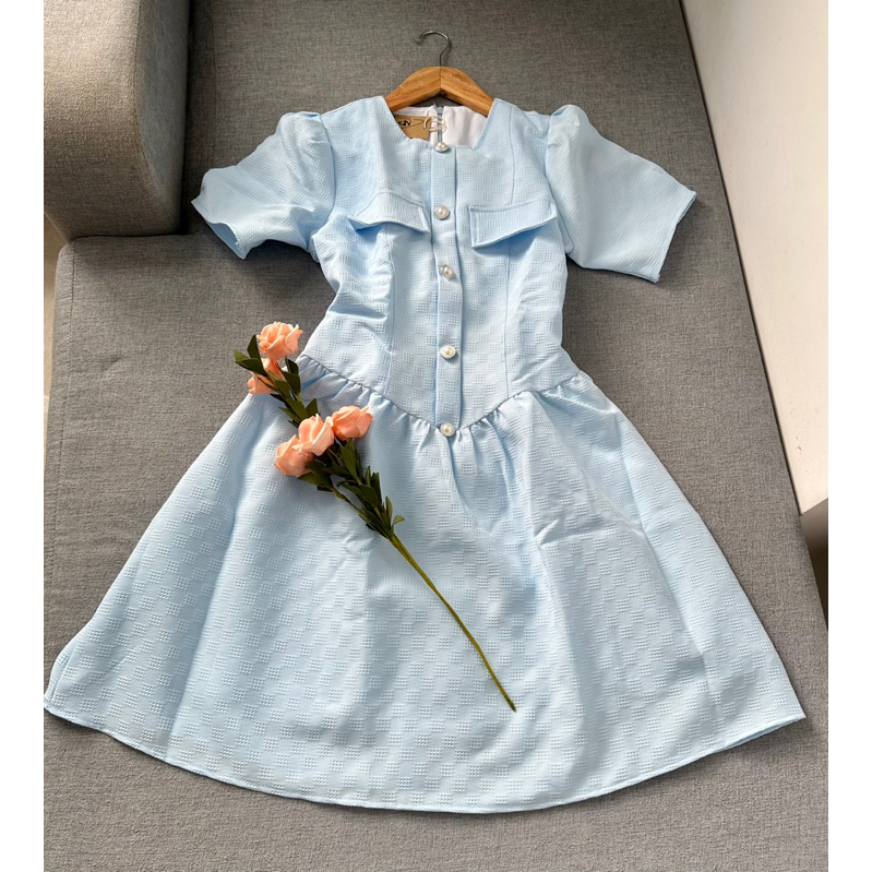 Đầm xanh dự tiệc sang trọng-NP95 BOUTIQUE