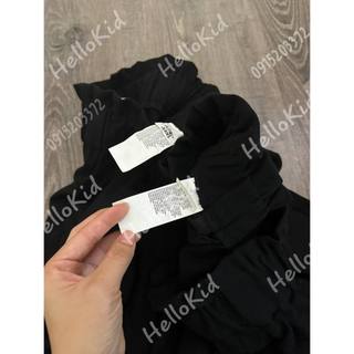 Quần culottes đen cạp chun bé gái