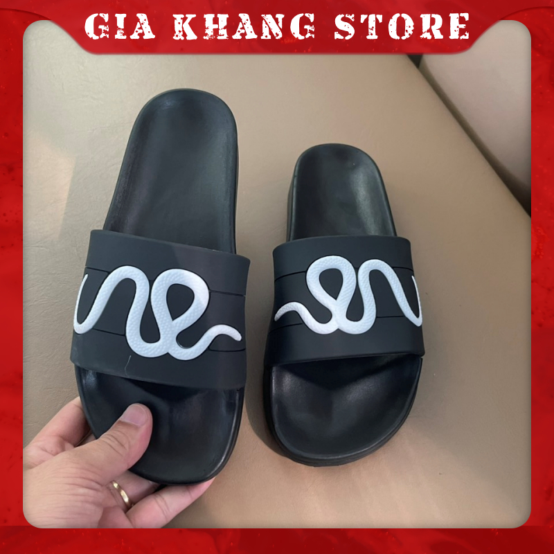 Dép lê thời trang quai ngang nam đẹp hình Rắn cực TREND  - GIA KHANG STORE
