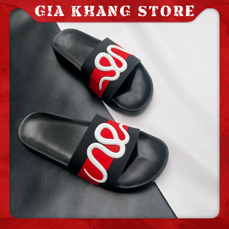 Dép lê thời trang quai ngang nam đẹp hình Rắn cực TREND  - GIA KHANG STORE