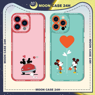 Ốp lưng iphone MOON CASE 24H Hình Chuột Mickey Minnie Tình Iu ip 8/x/xs/xsmax/11/12/13/14pro/plus/promax