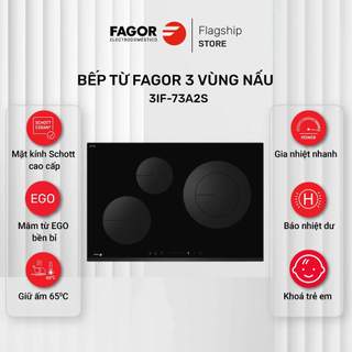 Bếp từ 3 vùng FAGOR 3IF-73A2S